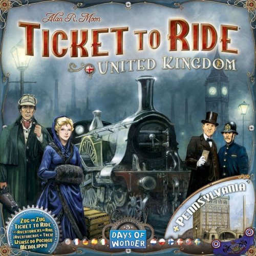 Days of wonder Ticket to Ride Map Collection 5: United Kingdom &amp; Pennsylvania