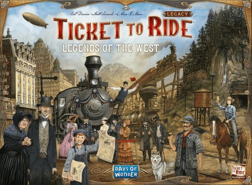 Days of wonder Ticket to Ride Legacy: Legends of the West