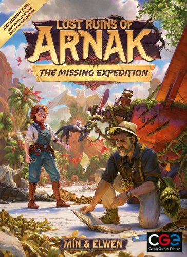 Czech games edition Lost Ruins of Arnak: The Missing Expedition