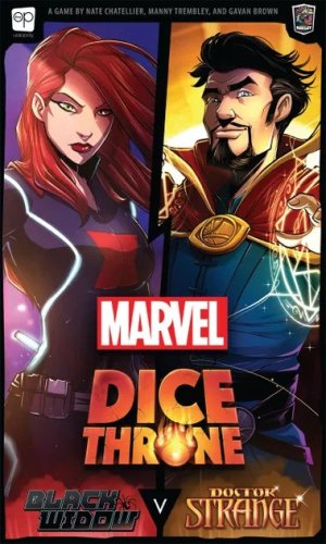 Roxley games Marvel Dice Throne: Black Widow v. Doctor Strange