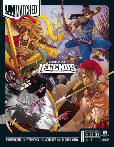 Iello Unmatched: Battle of Legends, Volume Two