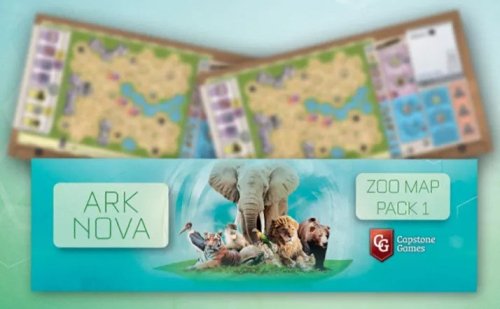 Feuerland spiele Ark Nova: Zoo Map Pack 1