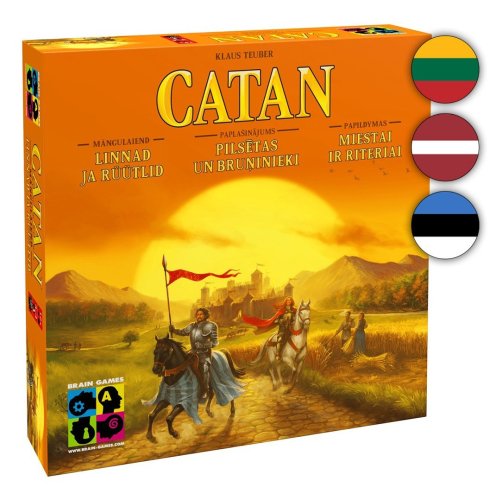 Brain games Catan: Cities &amp; Knights | LT/LV/EE