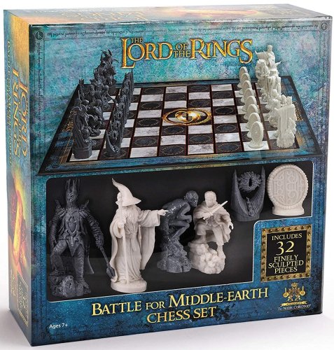 The noble collection france The Lord of the Rings - Chess Set: Battle for Middle-Earth