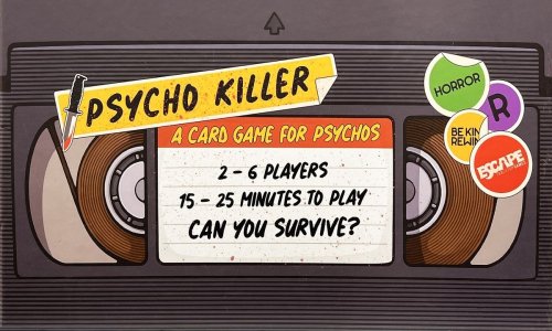 Escape tabletop games Psycho Killer A Card Game For Psychos