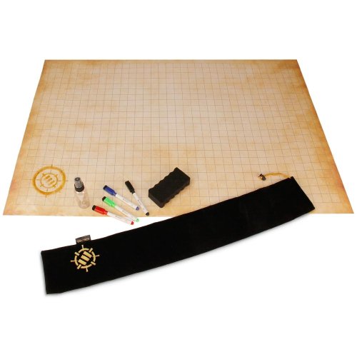Enhance Tabletop RPGs Deluxe RPG Grid Mat Campaign Kit