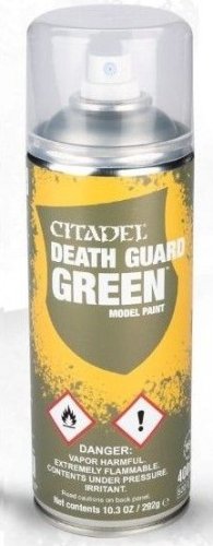 Games workshop Citadel Primer Spray: Death Guard Green