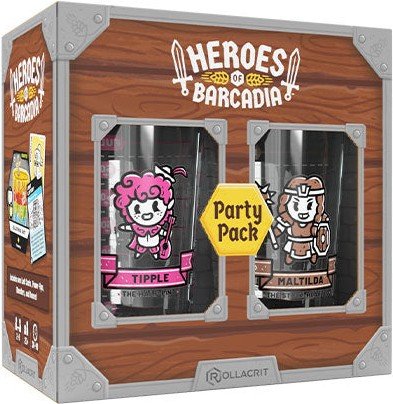 Rollacrit Heroes of Barcadia Party Pack