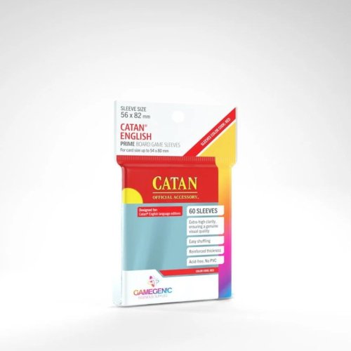 Gamegenic Prime Board Game Sleeves &ndash; Catan English