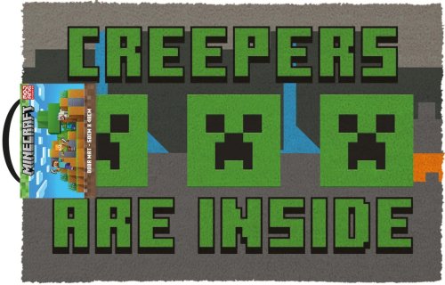 Pyramid international Minecraft (Creepers Need Hugs) doormat | 60x40cm