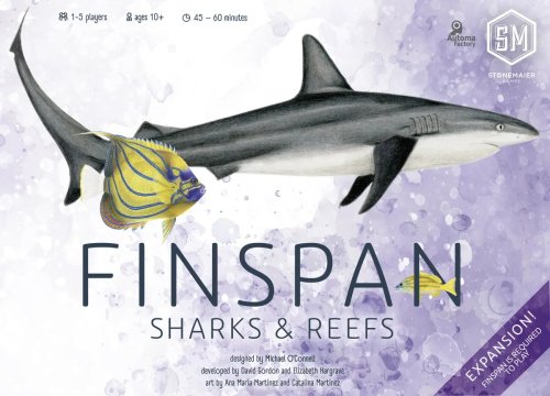 Stonemaier games Finspan: Sharks & Reefs