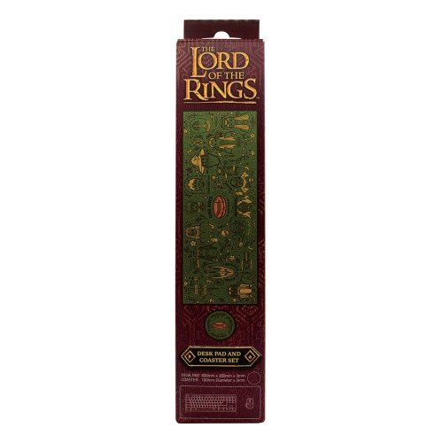 Fanattik Lord of the Rings Deskpad + Coaster Set