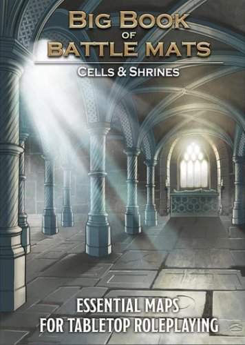 Loke battlemats Loke Battle Mats: Big Book of Battle Mats - Cells & Shrines