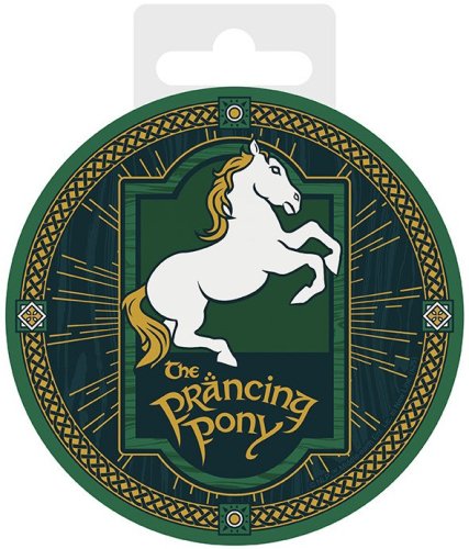 Abystyle Lord of The Rings "Prancing Pony" Ceramic Coasters