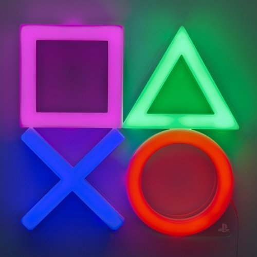 Paladone Playstation Wall Mountable LED Neon Light | 25 cm