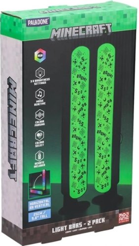 Paladone Minecraft Creeper Light Bars | 2 pcs