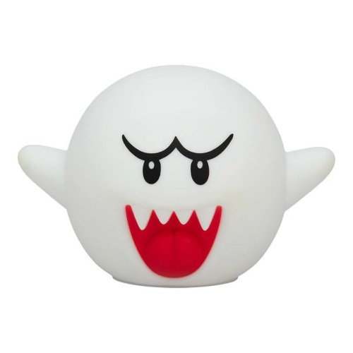 Paladone Super Mario SquishyGlo Silicone Light Rechargeable - Boo | 15 cm