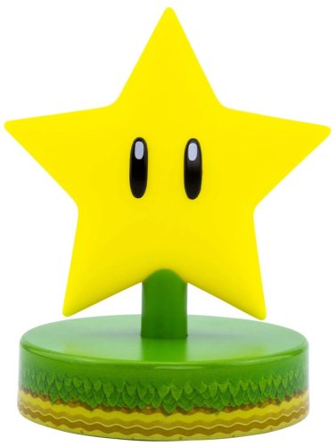 Paladone Super Mario Super Star Icon Lamp