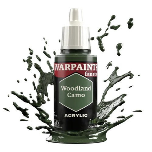 The army painter Warpaints Fanatic: Woodland Camo