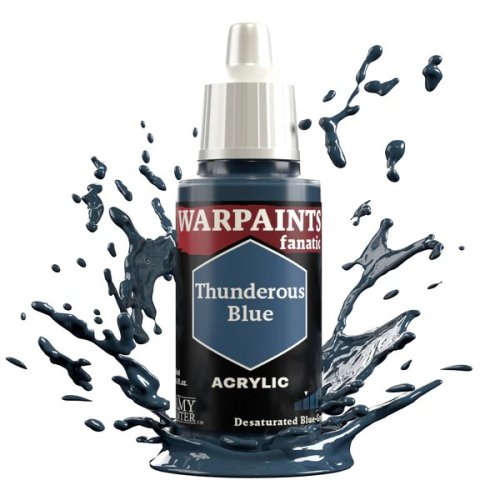 The army painter Warpaints Fanatic: Thunderous Blue