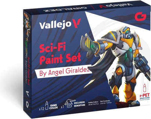 Acrylicos vallejo Vallejo - Sci-Fi Paint Set by Angel Giraldez