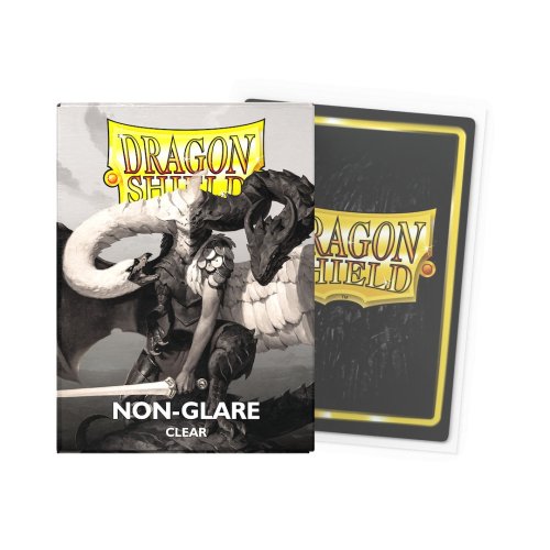Dragon shield Standard size Matte NonGlare - Clear V2 (100 Pcs)