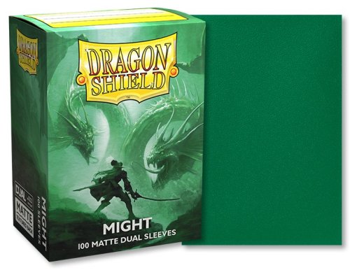 Dragon shield Standard Matte Dual Sleeves - Might (100 Pcs)