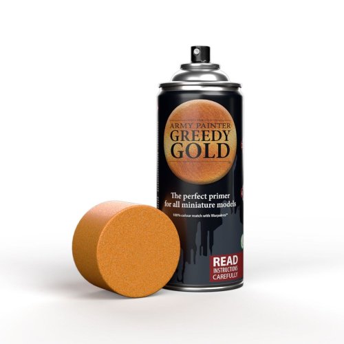 The army painter Colour Primer: Greedy Gold