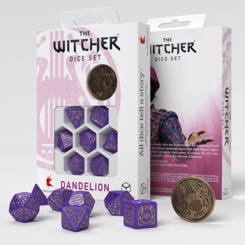 Cd projekt red The Witcher Dice Set. Dandelion - Viscount de Lettenhove