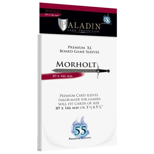 Paladin card protectors Paladin Sleeves - Morholt Premium XL 89x146mm (55 Sleeves)