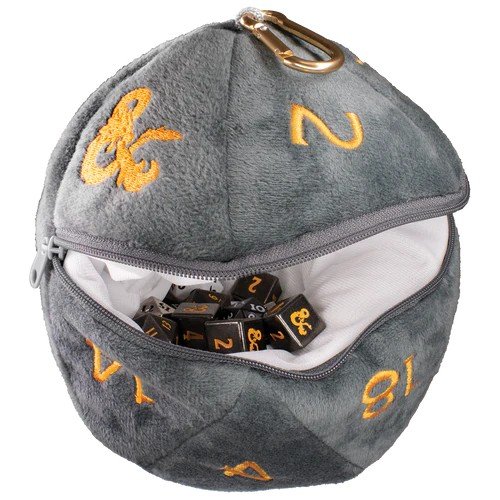 Ultra pro UP - Realmspace D20 Plush Dice Bag for Dungeons &amp; Dragons
