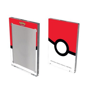 Ultra pro UP - Single 35 Pt ONE-TOUCH Edge - Poké Ball Printed Magnetic Card Holder for Pokémon
