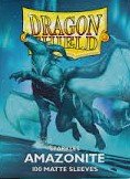 Dragon shield Sleeves - Matte Standard size - Amazonite (100 Sleeves)