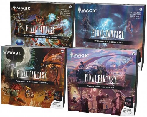 Magic the gathering - TCG Final Fantasy Scene Box 4 Pcs
