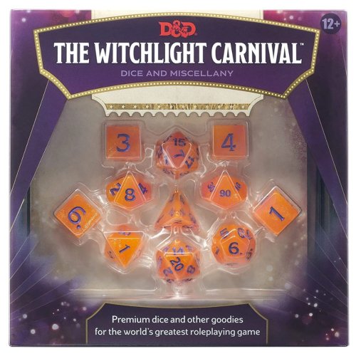 Wizards of the coast dnd D&amp;D Witchlight Carnival Dice Set