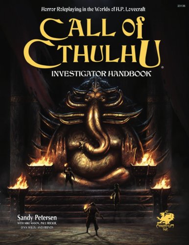 Chaosium inc. Call of Cthulhu - Investigator Handbook Book