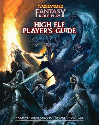 Cubicle 7 Warhammer Fantasy Roleplay: High Elf Player's Guide Book