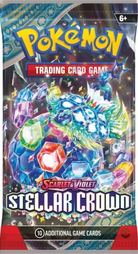 The pokémon company international Pokemon TCG - Scarlet & Violet 7 Stellar Crown Booster