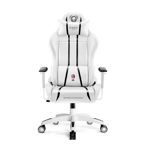 Diablo chairs Diablo X-One 2.0 Normal Size white - black ergonomic chair