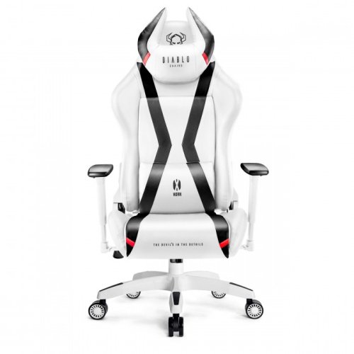 Diablo chairs Diablo X-Horn 2.0 King Size white-black ergonomic chair
