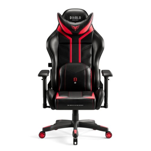 Diablo chairs Diablo X-Ray 2.0 Black - Red Normal Size Gaming Chair