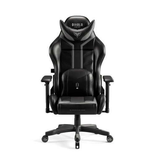 Diablo chairs Diablo X-Ray 2.0 Black - Grey Normal Size Gaming Chair