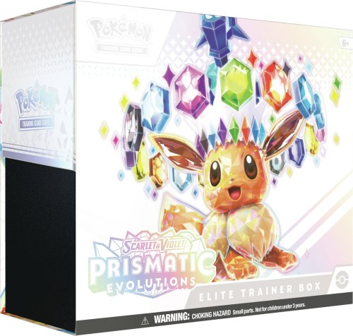 The pok&eacute;mon company international Pokemon TCG - Scarlet &amp; Violet 8.5 Prismatic Evolutions Elite Trainer Box