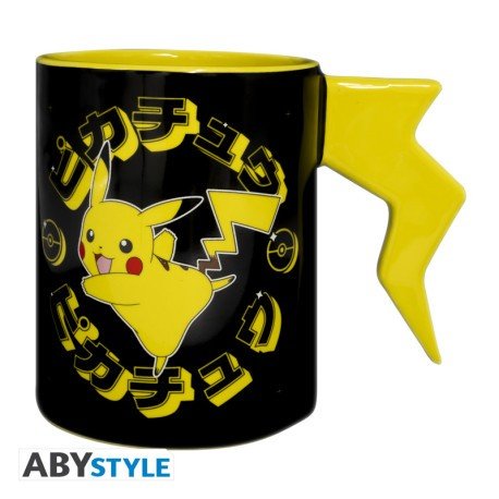 Abystyle POKEMON Mug 3D handle Pikachu - lightening bolt | 460 ml