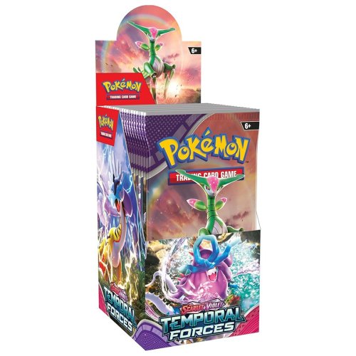 The pok&eacute;mon company international Pokemon TCG - Scarlet &amp; Violet 5 Temporal Forces Half Size Booster Display (18 Packs)