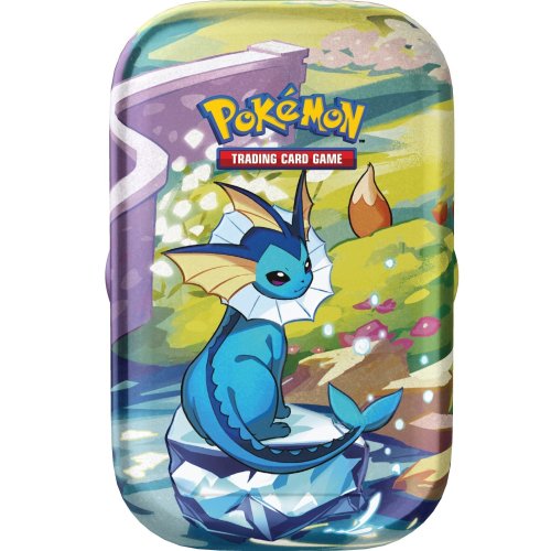 The pokémon company international Pokemon TCG - Scarlet & Violet - Prismatic Evolutions Mini Tin Vaporeon