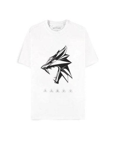 Difuzed The Witcher - Wolf Head Short Sleeved Men's T-shirt - M