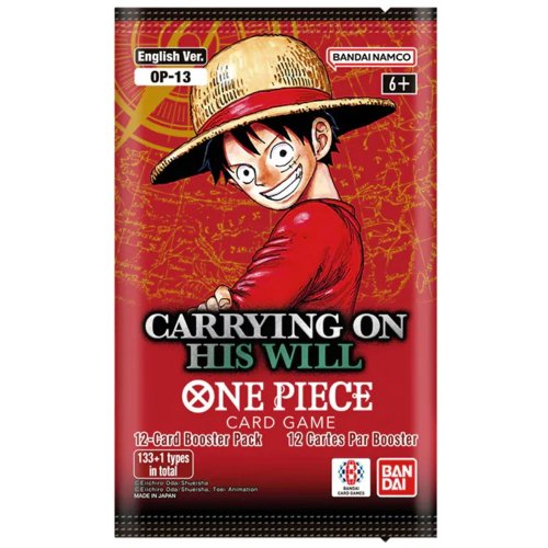 Bandai tcg One Piece Card Game Booster - Carrying on his will OP13
