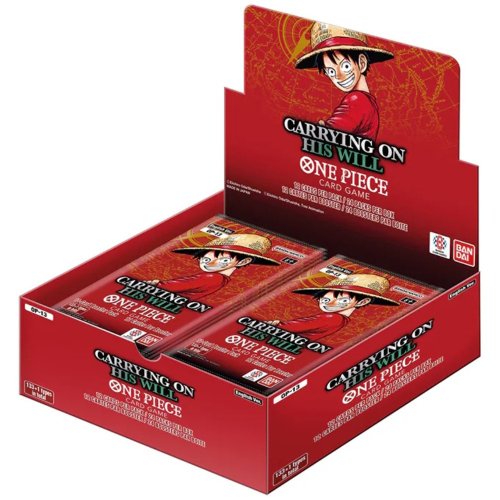 Bandai tcg One Piece Card Game Booster Display - Carrying on his will OP13 (24 Packs)