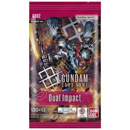 Bandai tcg Gundam Card Game - Dual Impact Booster GD02